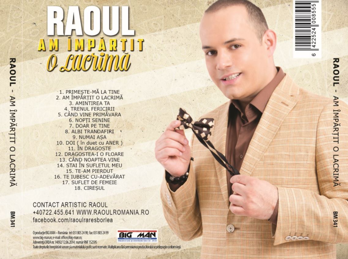 Raoul - Am Impartit O Lacrima - Album