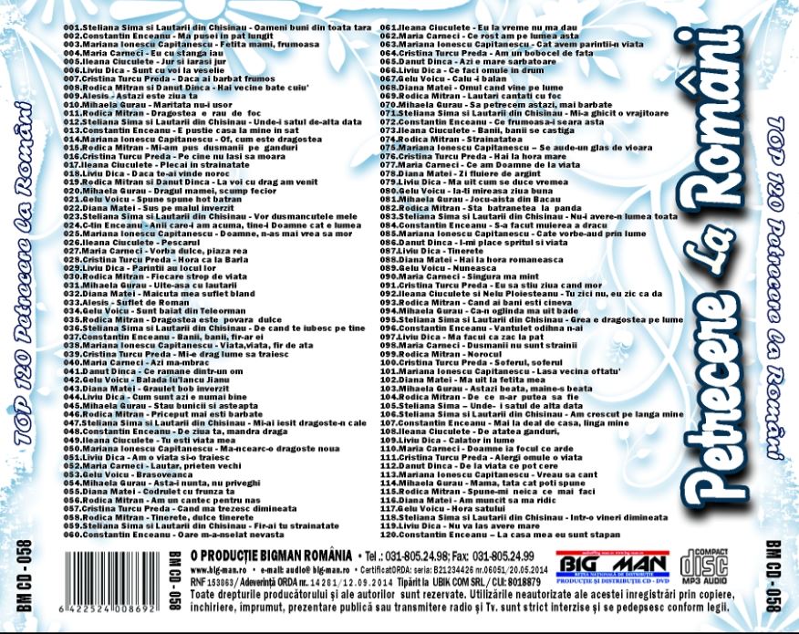 Top 120 - Petrecere La Romani - DVD